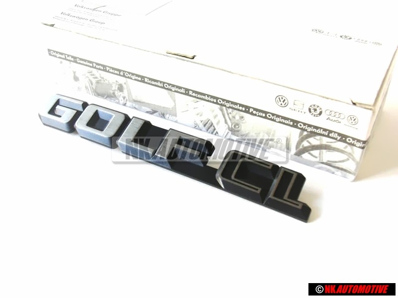 Γνήσιο VW GOLF CL Οπίσθιο Σήμα Έμβλημα Μάσκας - 191853687A GX2