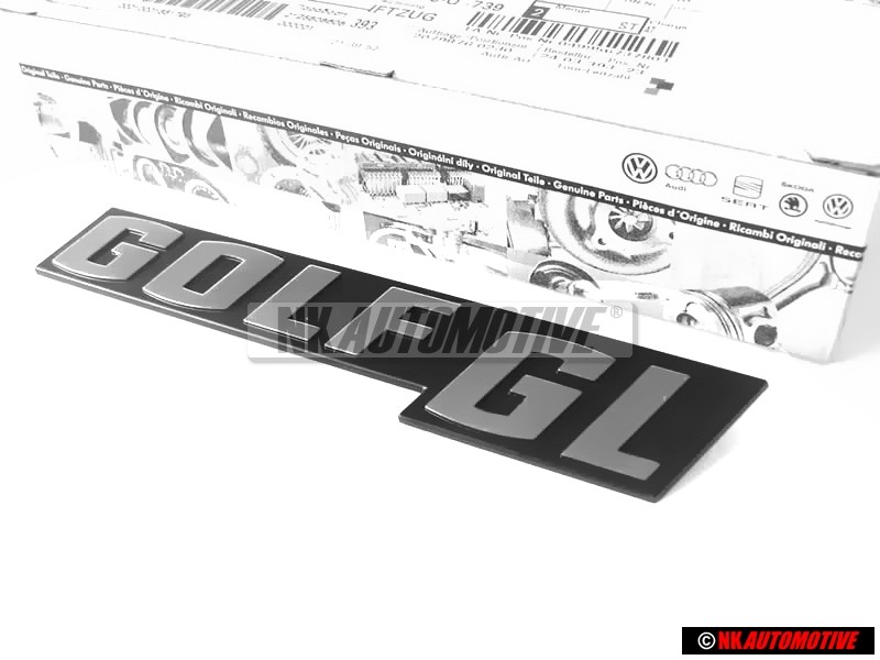 Γνήσιο VW GOLF GL Οπίσθιο Σήμα Έμβλημα Μάσκας - 171853687S EG8