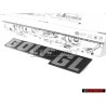 Γνήσιο VW GOLF GL Οπίσθιο Σήμα Έμβλημα Μάσκας - 171853687S EG8