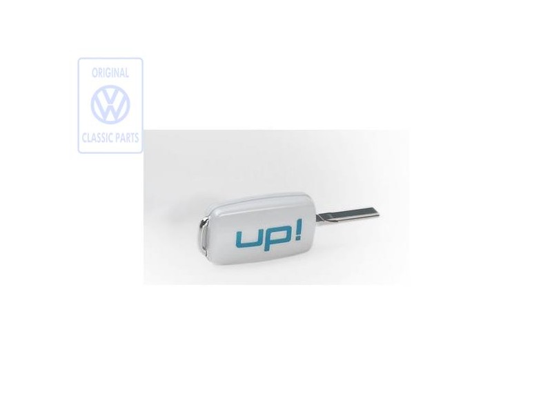 Γνήσιο VW Κάλυμμα Κλειδιού Λευκό/Μπλε - 1S0087012C TL8