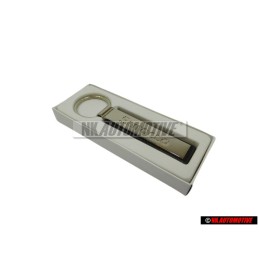 Γνήσιο VW Μπρελόκ Κλειδιού Ασημί/Μαύρο - 000087010H YPN