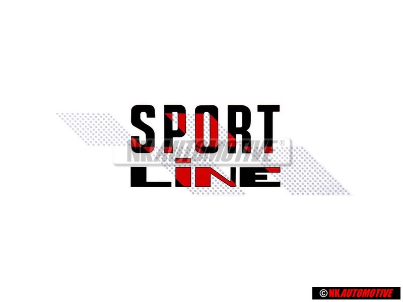 Γνήσιο VW Σήμα Μεμβράνης Μαύρο / Κόκκινο - 155853902C BYP