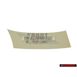 Γνήσιο VW Σήμα Μεμβράνης Μαύρο / Κόκκινο - 155853902C BYP