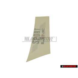 Γνήσιο VW Σήμα Μεμβράνης Μαύρο / Κόκκινο - 155853902C BYP