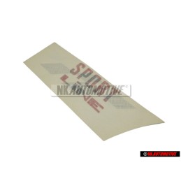 Γνήσιο VW Σήμα Μεμβράνης Κόκκινο/Μαύρο - 155853901D BYQ