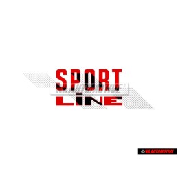 Γνήσιο VW Σήμα Μεμβράνης Κόκκινο/Μαύρο - 155853902C BYQ