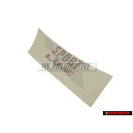 Γνήσιο VW Σήμα Μεμβράνης Κόκκινο/Μαύρο - 155853902C BYQ