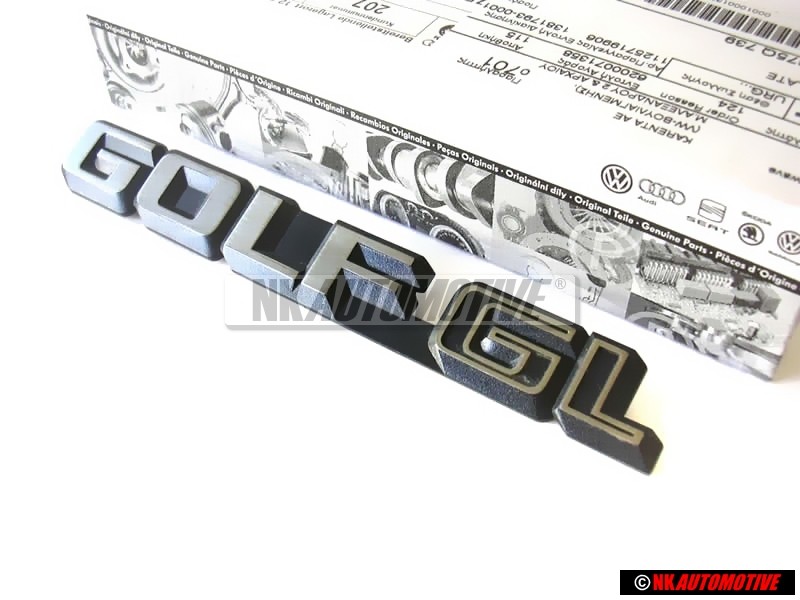 Γνήσιο VW GOLF GL Οπίσθιο Σήμα Έμβλημα - 191853687B GX2