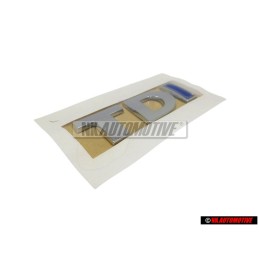 Γνήσιο VW TDI Οπίσθιο Σήμα Έμβλημα Μάσκας Χρωμέ Μπλέ - 5K0853675AJHCE