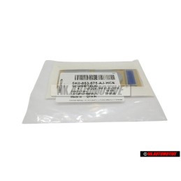 Γνήσιο VW TDI Οπίσθιο Σήμα Έμβλημα Μάσκας Χρωμέ Μπλέ - 5K0853675AJHCE