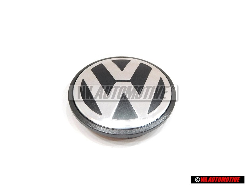 Γνήσιο VW Διακοσμητικό Καπάκι Τροχού Ασημί Σατέν Μεταλλικό - 7L6601149 QLD
