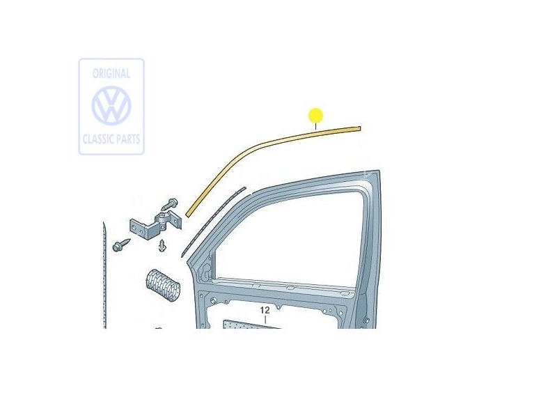 Γνήσιο VW 1 Σετ Προστατευτικών Μεμβρανών - 1J3898105