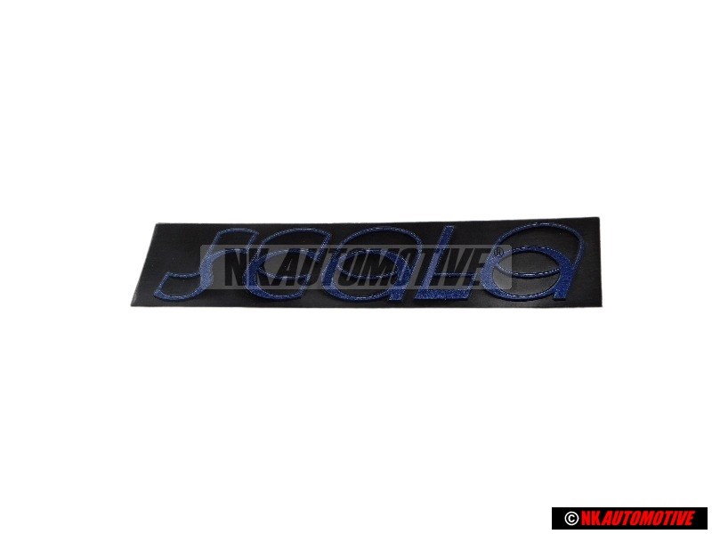 Γνήσιο VW SCALA Πλαϊνό Σήμα Έμβλημα Μάυρο Μπλέ - 533853686H BDE