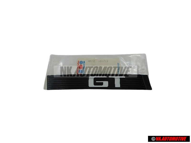 Γνήσιο VW GT Πλαϊνό Σήμα Έμβλημα Μάυρο Χρωμέ - 533853685A GX3