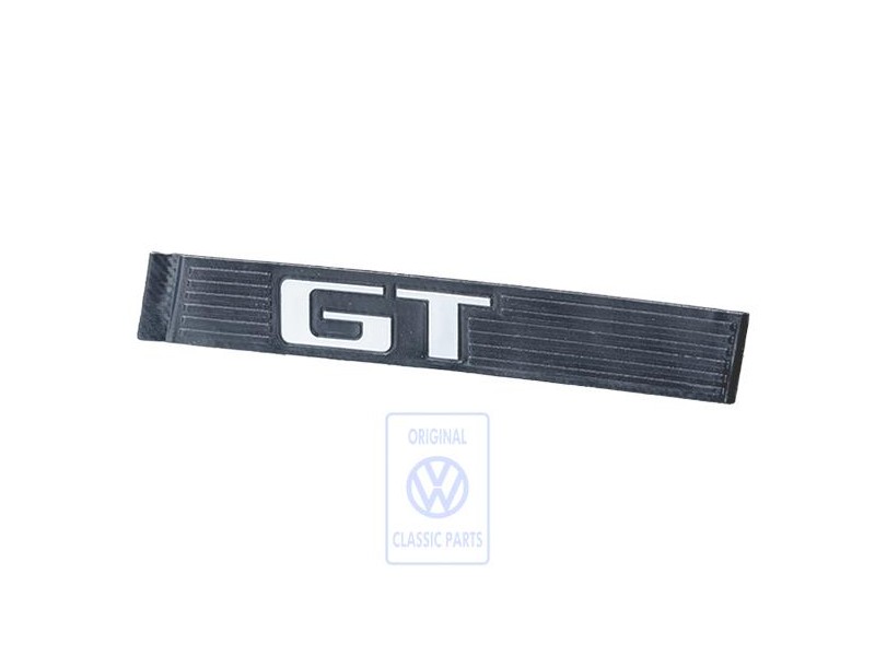 Γνήσιο VW Επιγραφή Μαύρο / Λευκό - 533853686A GX3