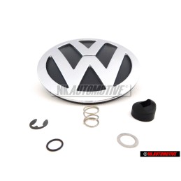 Γνήσιο VW Οπίσθιο Σήμα Έμβλημα Χρωμέ - 1C0853630C WV9