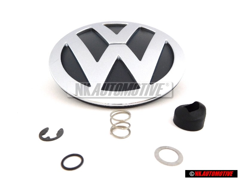 Γνήσιο VW Οπίσθιο Σήμα Έμβλημα Χρωμέ - 1C0853630C WV9