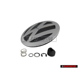 Γνήσιο VW Οπίσθιο Σήμα Έμβλημα Χρωμέ - 1C0853630C WV9