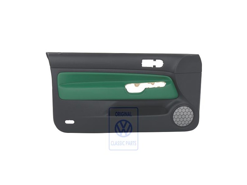 Γνήσιο VW Επένδυση Πόρτας (Δέρμα) Πράσινο - 1J3867011DLLLE