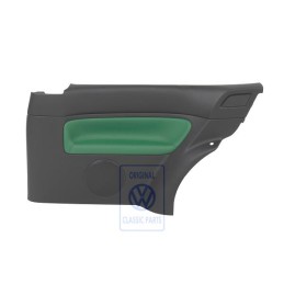Γνήσιο VW Επένδυση Πόρτας (Δέρμα) Μαύρο/Μαύρο - 1J3867011DNHSA