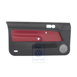 Γνήσιο VW Επένδυση Πόρτας (Δέρμα) Κόκκινο - 1J3867011DNLLD