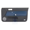 Γνήσιο VW Επένδυση Πόρτας (Δέρμα) Μαύρο/Orbitblue - 1J3867012CNGEC