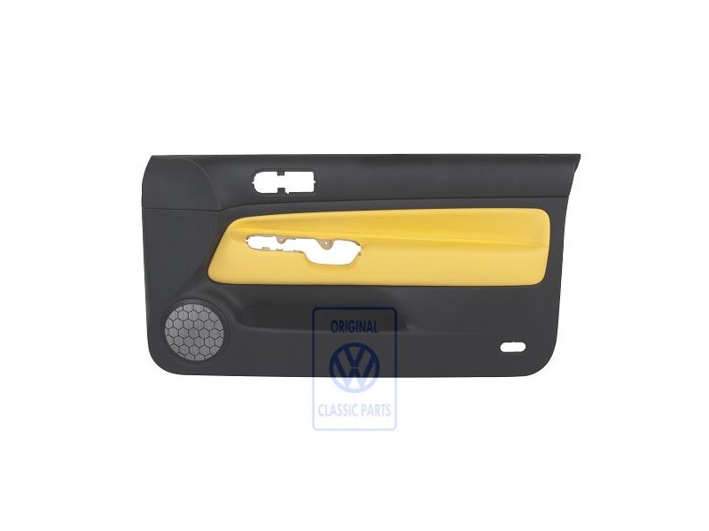 Γνήσιο VW Επένδυση Πόρτας (Δέρμα) Κίτρινο - 1J3867012EDHUV