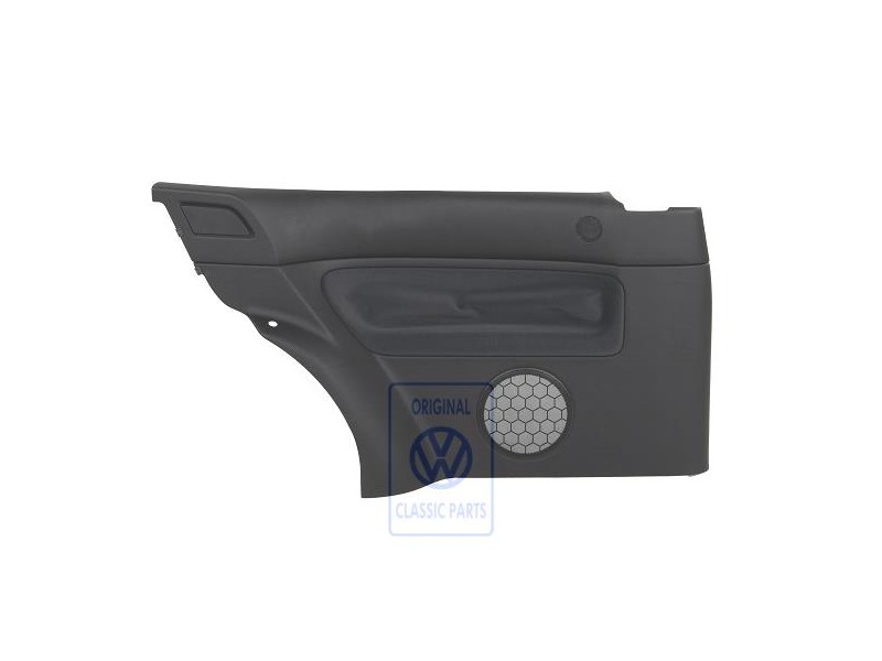Γνήσιο VW Πλευρική Επένδυση (Ύφασμα) Μαύρο/Μαύρο - 1J3867043CAEWL