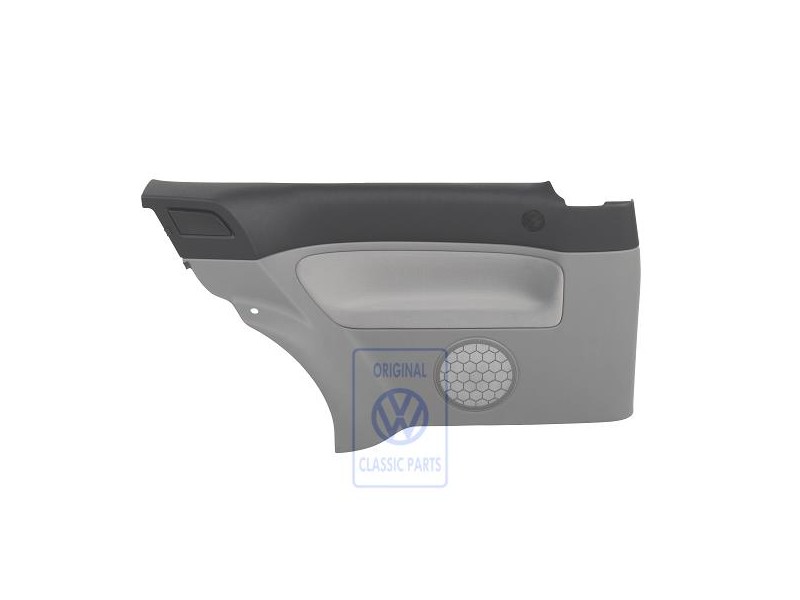 Γνήσιο VW Πλευρική Επένδυση (Ύφασμα) Μαύρο/Flanell Γκρι - 1J3867043CAHRY