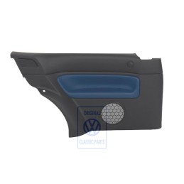 Γνήσιο VW Πλευρική Επένδυση (Δέρμα) Μαύρο/Jazzblue - 1J3867043CCHSE