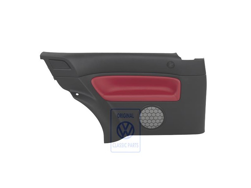 Γνήσιο VW Πλευρική Επένδυση (Δέρμα) Κόκκινο - 1J3867043CCLLD