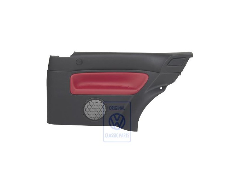 Γνήσιο VW Πλευρική Επένδυση (Δέρμα) Κόκκινο - 1J3867044CCLLD