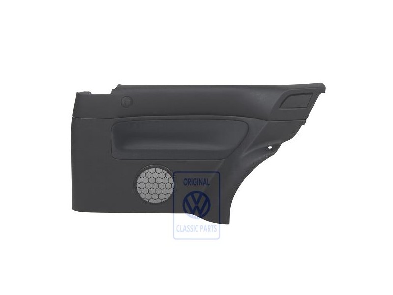 Γνήσιο VW Πλευρική Επένδυση (Ύφασμα) Μαύρο/Μαύρο - 1J3867044CJEWL