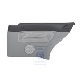 Γνήσιο VW Πλευρική Επένδυση (Ύφασμα) Μαύρο/Flanell Γκρι - 1J3867044CJHRY