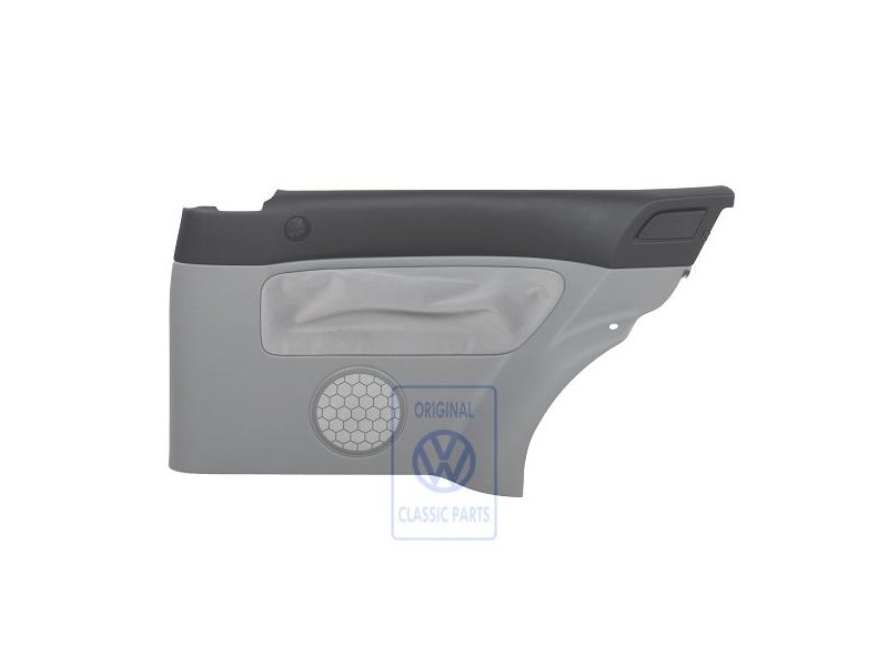 Γνήσιο VW Πλευρική Επένδυση (Ύφασμα) Μαύρο/Flanell Γκρι - 1J3867044CJHRY