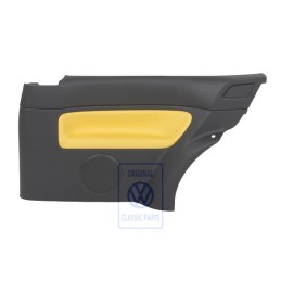 Γνήσιο VW Πλευρική Επένδυση (Δέρμα) Μαύρο/Jazzblue - 1J3867044CMHSE