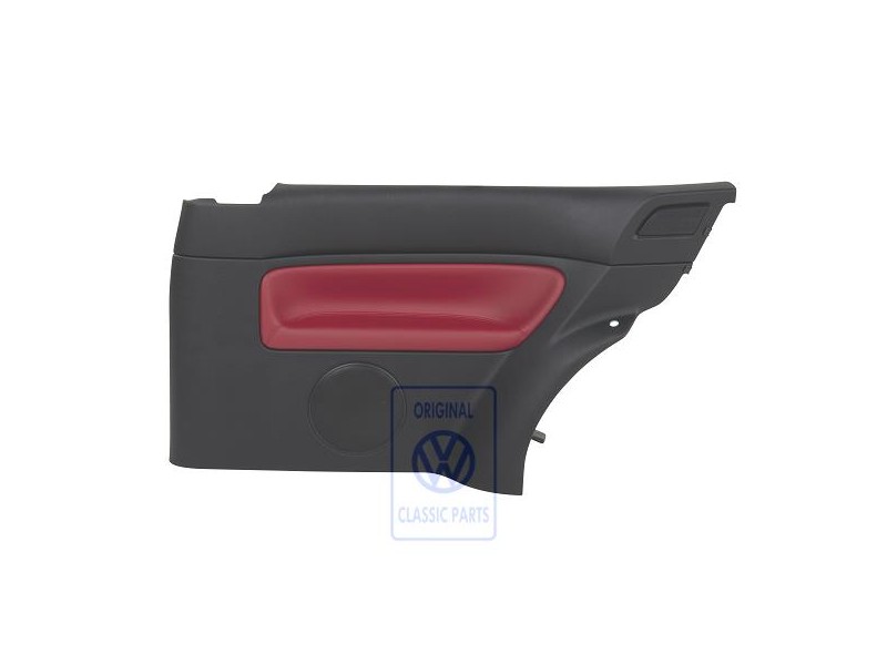 Γνήσιο VW Πλευρική Επένδυση (Δέρμα) Κόκκινο - 1J3867044CMLLD