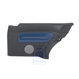 Γνήσιο VW Πλευρική Επένδυση (Δέρμα) Μαύρο/Jazzblue - 1J3867044CNHSE
