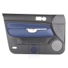 Γνήσιο VW Επένδυση Πόρτας Δέρμα Μαύρο/Orbitblue - 1J4867011DFGEC