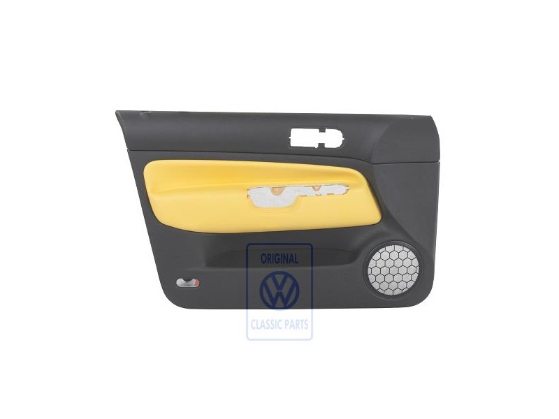 Γνήσιο VW Επένδυση Πόρτας (Δέρμα) Κίτρινο - 1J4867011FDHUV
