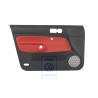 Γνήσιο VW Επένδυση Πόρτας (Δέρμα) Μαύρο/Tropic Πορτοκαλί - 1J4867011FEGEB