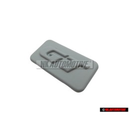 Γνήσιο VW PASSAT GT Πλαϊνό Σήμα Έμβλημα PrimeΚόκκινο - 357853688B GRU