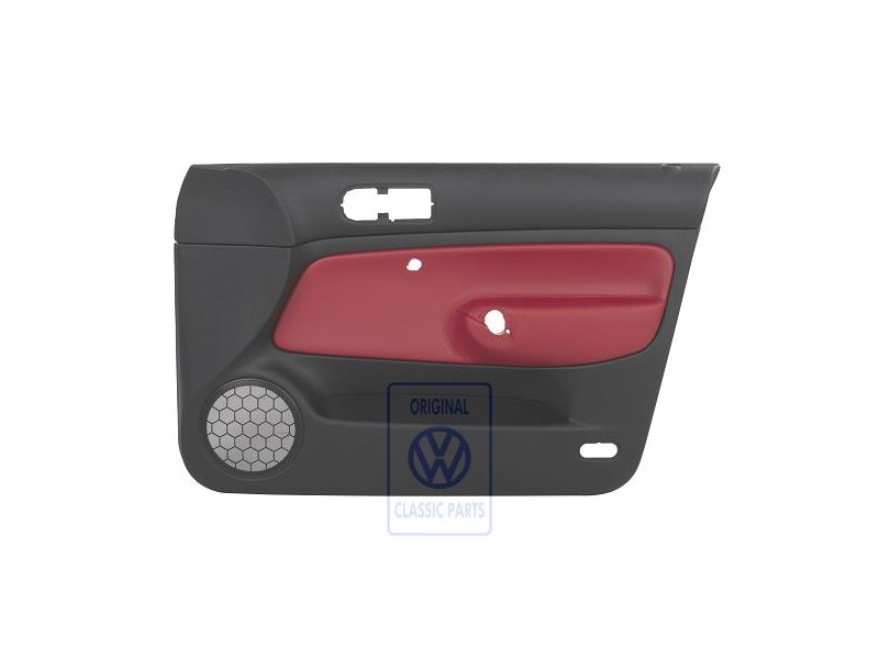 Γνήσιο VW Επένδυση Πόρτας (Δέρμα) Κόκκινο - 1J4867012EKLLD