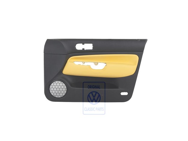 Γνήσιο VW Επένδυση Πόρτας (Δέρμα) Κίτρινο - 1J4867012ELHUV