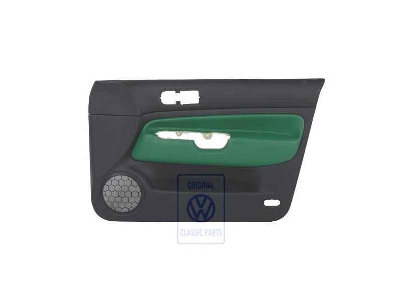 Γνήσιο VW Επένδυση Πόρτας (Δέρμα) Πράσινο - 1J4867012ELLLE