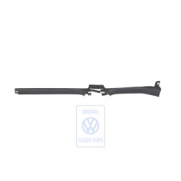 Γνήσιο VW Λωρίδα Επιβίβασης Μαρσπιέ Σατινέ Μαύρο - 1J4853373B B41
