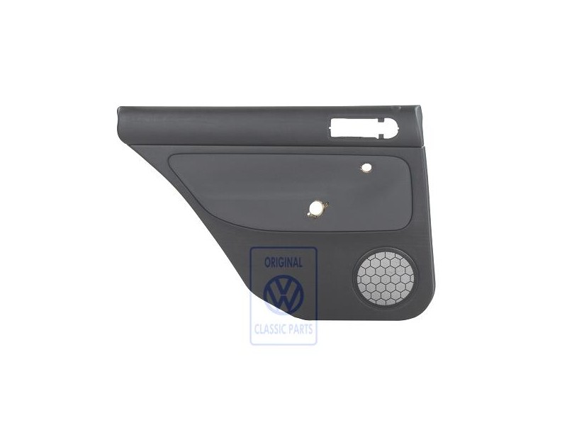 Γνήσιο VW Επένδυση Πόρτας (Ύφασμα) Ανθρακί/Μαύρο - 1J9867211Q GHJ