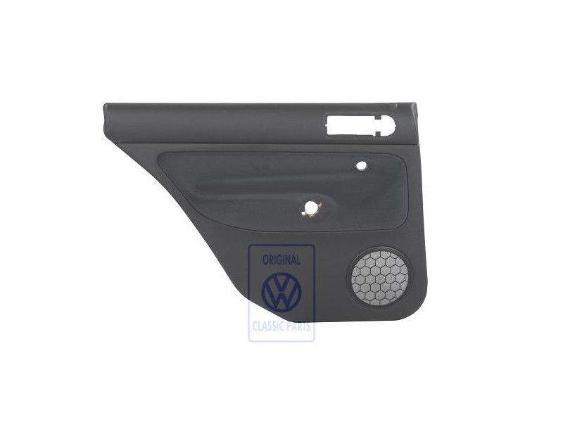 Γνήσιο VW Επένδυση Πόρτας (Ύφασμα) Μαύρο/Μαύρο - 1J9867211S EWL