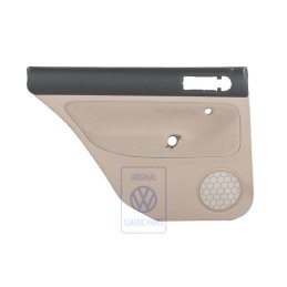 Γνήσιο VW Επένδυση Πόρτας (Ύφασμα) Μαύρο/Ανοιχτό Μπεζ - 1J9867211S FWW