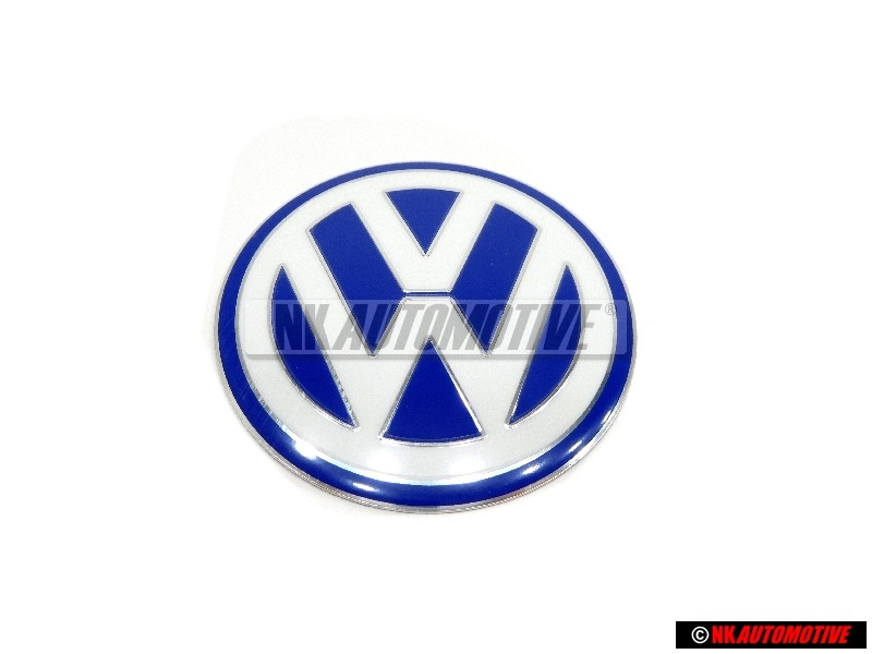 Γνήσιο VW Σήμα Έμβλημα Κάλυψης Κινητήρα Μπλέ Άσπρο - 06A103940G